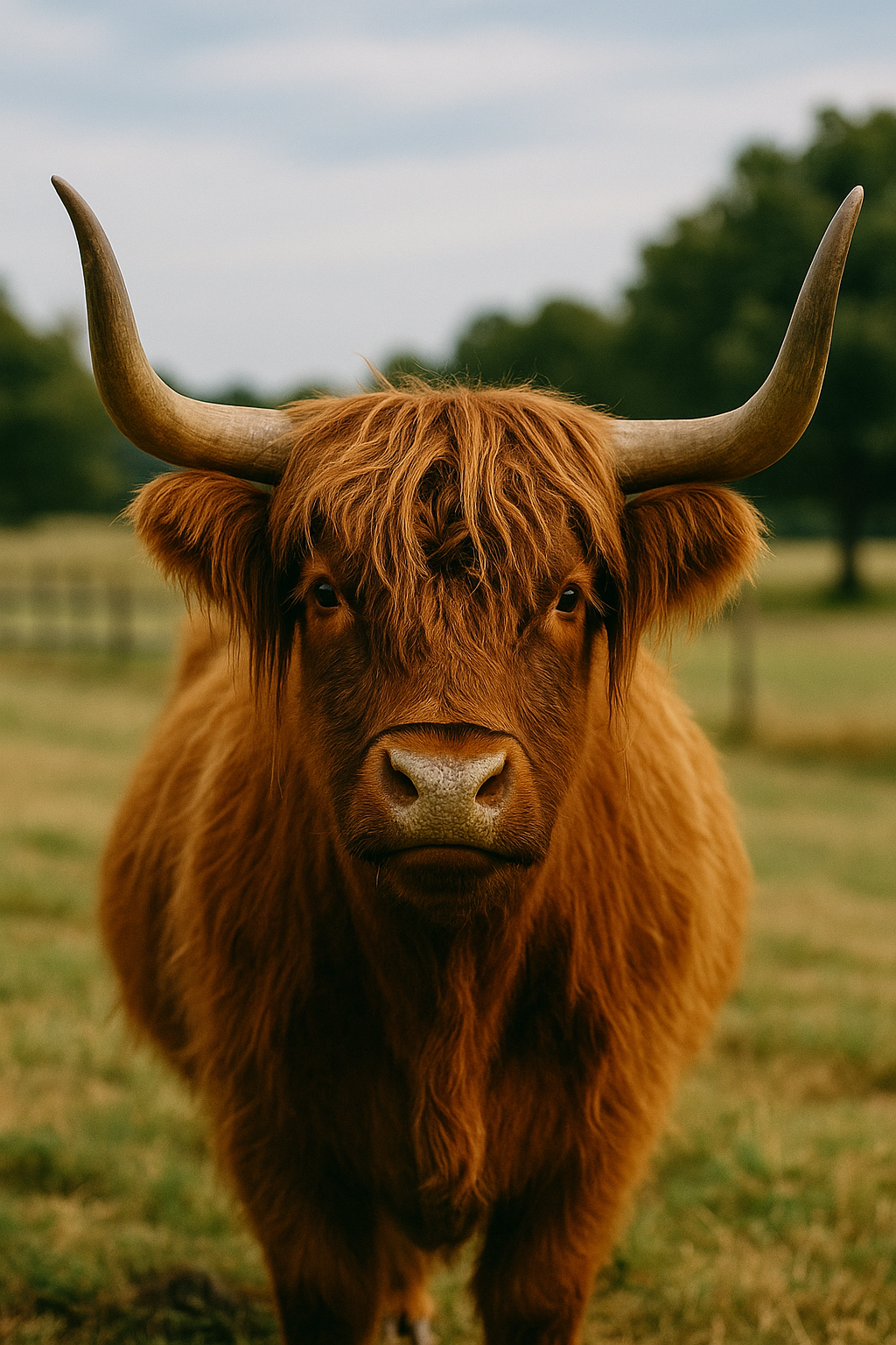 Miniature Highland Cow